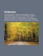 Romania: Liste Over Byer I Romania, Dona di Kilde Wikipedia edito da Books LLC, Wiki Series