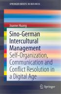 Sino-German Intercultural Management di Joanne Huang edito da Springer International Publishing