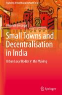 Small Towns and Decentralisation in India di Remi de Bercegol edito da Springer