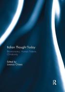 Italian Thought Today edito da Taylor & Francis Ltd