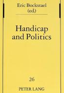 Handicap and Politics edito da Lang, Peter GmbH