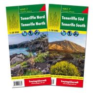 Tenerife North And South Hiking + Leisure Map, 2 Sheets 1:50 000 edito da Freytag-berndt