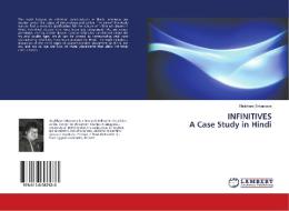 INFINITIVES A Case Study in Hindi di Shubham Srivastava edito da LAP Lambert Academic Publishing