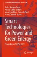Smart Technologies for Power and Green Energy: Proceedings of Stpge 2022 edito da SPRINGER NATURE