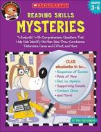 Reading Skills Mysteries: Whodunits with Comprehension Questions That Help Kids Identify the Main Idea, Draw Conclusions, Determine Cause and Ef di Dan Greenberg edito da Teaching Resources