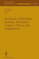 Stochastic Differential Systems, Stochastic Control Theory and Applications edito da Springer New York