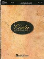 Carta Manuscript Paper No. 9 - Basic edito da HAL LEONARD PUB CO