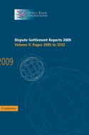 Dispute Settlement Reports 2009: Volume 5, Pages 2095-2532 di World Trade Organization edito da Cambridge University Press