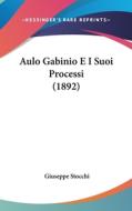 Aulo Gabinio E I Suoi Processi (1892) di Giuseppe Stocchi edito da Kessinger Publishing