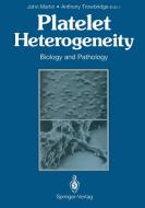 Platelet Heterogeneity edito da Springer London