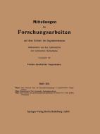 Mitteilungen über Forschungsarbeiten auf dem Gebiete des Ingenieurwesens di F. Häußer, Rudolf Plank edito da Springer Berlin Heidelberg