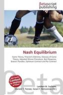 Nash Equilibrium edito da Betascript Publishers