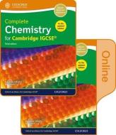 Complete Chemistry For Cambridge Igcse (r) Print And Online Student Book Pack di RoseMarie Gallagher, Paul Ingram edito da Oxford University Press