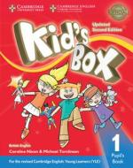 Kid's Box Level 1 Pupil's Book British English di Caroline Nixon, Michael Tomlinson edito da Cambridge University Press