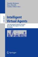 Intelligent Virtual Agents edito da Springer International Publishing