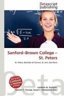 Sanford-Brown College - St. Peters edito da Betascript Publishing