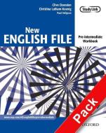 New English File: Pre-intermediate: Workbook With Key And Multirom Pack di Clive Oxenden edito da Oxford University Press