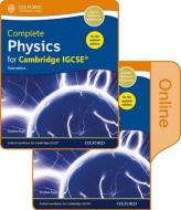 Complete Physics For Cambridge Igcse (r) Print And Online Student Book Pack di Stephen Pople edito da Oxford University Press