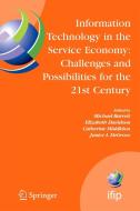 Information Technology in the Service Economy:: Challenges and Possibilities for the 21st Century edito da SPRINGER NATURE