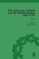 The American Colonies And The British Empire, 1607-1783, Part I Vol 1 di Steven Sarson, Jack P. Greene edito da Taylor & Francis Ltd