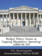 Budget Policy edito da Bibliogov