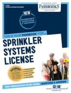 Sprinkler Systems License di National Learning Corporation edito da NATL LEARNING CORP