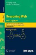 Reasoning Web. Web Logic Rules edito da Springer International Publishing