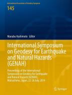 International Symposium on Geodesy for Earthquake and Natural Hazards (GENAH) edito da Springer-Verlag GmbH