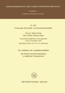 Zur Inzidenz von Landeshaushalten di Dieter Fricke edito da VS Verlag für Sozialwissenschaften