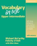 Vocabulary In Use Upper Intermediate With Answers di Michael J. McCarthy, Felicity O'Dell edito da Cambridge University Press