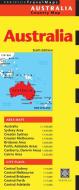 Australia Travel Map Sixth Edition edito da Periplus Editions
