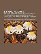 Empirical Laws: Zipf's Law, Empirical Validation, Malthusian Growth Model, Mooers' Law, Heaps' Law, First Law Of Geography di Source Wikipedia edito da Books Llc