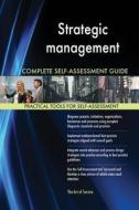 Strategic management Complete Self-Assessment Guide di Gerardus Blokdyk edito da 5STARCooks