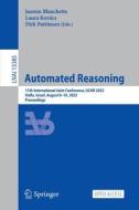 Automated Reasoning edito da Springer International Publishing