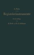 Registrierinstrumente di Albert Palm edito da Springer Berlin Heidelberg