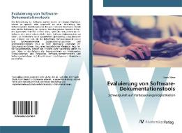 Evaluierung von Software-Dokumentationstools di Yasin Aktas edito da AV Akademikerverlag