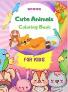 Cute Animals Coloring Book for Kids di Iris Greenwood edito da Nik Adam