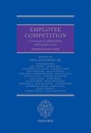 Employee Competition di Paul Goulding Qc edito da Oxford University Press