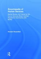 Encyclopedia of Human Services di Howard Rosenthal edito da Taylor & Francis Ltd