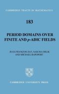 Period Domains Over Finite and p-Adic Fields di Jean-Francois Dat, Sascha Orlik, Michael Rapoport edito da Cambridge University Press