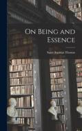 On Being and Essence edito da LIGHTNING SOURCE INC