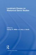 Landmark Essays on Rhetorical Genre Studies edito da Taylor & Francis Ltd