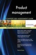 Product management Complete Self-Assessment Guide di Gerardus Blokdyk edito da 5STARCooks
