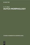 Dutch Morphology di G. E. Booij edito da De Gruyter