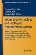 Information Technology and Intelligent Transportation Systems edito da Springer International Publishing