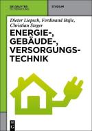 Energie-, Gebäude-, Versorgungstechnik di Dieter Liepsch, Ferdinand Bajic, Christian Steger edito da Gruyter, de Oldenbourg