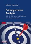 Pr Fungstrainer Analysis di Rolf Busam, Thomas Epp edito da Spektrum Academic Publishers