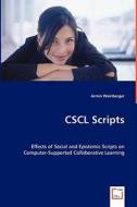 CSCL Scripts di Armin Weinberger edito da VDM Verlag Dr. Müller e.K.