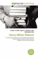 Henry Milner Rideout edito da Alphascript Publishing