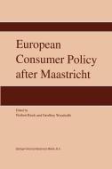 European Consumer Policy after Maastricht edito da Springer Netherlands